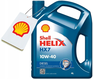 Shell Helix Plus HX7 Diesel 10W40 10W-40 4L