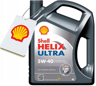 Shell Helix Ultra 5W40 5W-40 4L + zadarmo