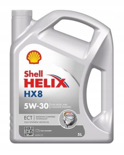 SHELL OIL SHELL 5W-30 HELIX HX8 ECT 5L