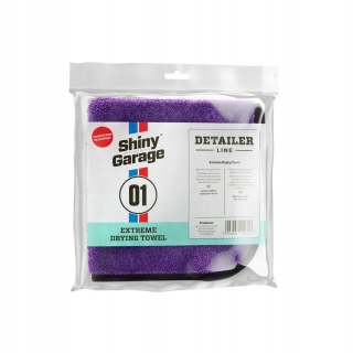 Lesklý garážový extrémny sušiaci uterák XS 40x40 cm Purple uterák