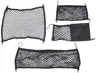 Upevnovacia sieť do auta - Škoda Scala Trunk mesh 4 kusy originál
