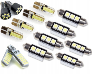 Žiarovky - Škoda Octavia III 3 Sada LED interiérového osvetlenia