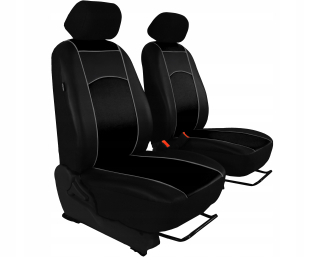 Autopoťahy - Kožené predné kryty pre VW Golf 5 sedadiel