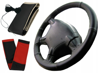 Poťah na volant - Kožený kryt pre volant pre VW Golf 3 4 5 6 7