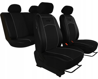 Autopoťahy - Kožené kryty pre autosedačky VW Golf 4
