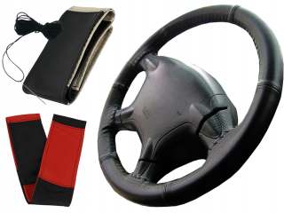 Poťah na volant - Kožený kryt pre volant Ford Mondeo Mk4