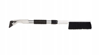 Škrabka, metlička na auto - Sklenená škrabka + teleskopická kefa 77-105 cm