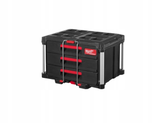 Packout hrudník s 3 zásuvkami Milwaukee