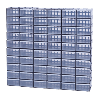 Box, skrinka na náradie - Box organizátora zásuvky na náradie - 60 ks