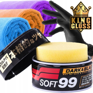 Soft99 Dark & Black Wax Twarda Carnauba Wax
