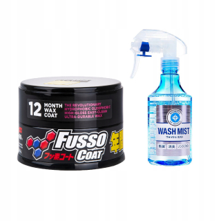 Soft99 Fusso Coat 12 mesiac + Wash Mist Mega Set