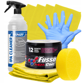Soft99 Fusso Coat Wax, Tenzi, mikrovlákno 5 ks
