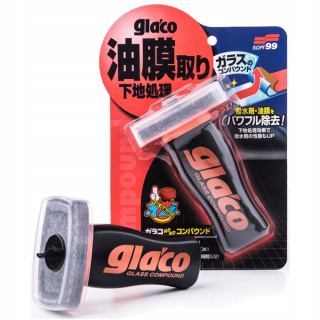 Soft99 Glaco Glass Compound Roll pri čistení