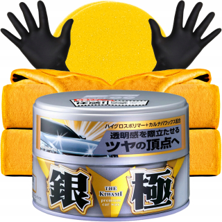 Soft99 Kiwy Extreme Gloss Wax Silver Wax 200 G