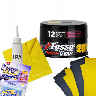 Soft99 Fusso Dark + Clay vosk sada