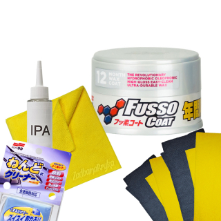 Soft99 Fusso Light + Clay Wax Set