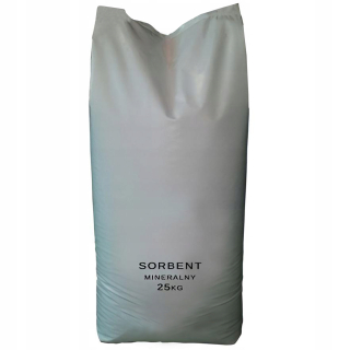 Minerálny sorbent odstraňuje olejové škvrny 25 kg 50 l