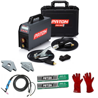 MMA Tig Paton 200A Pro Set Inverter Welder