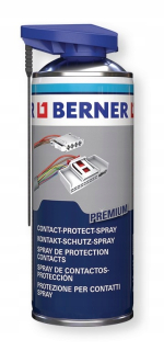 Ochranný sprej pre elektrické kontakty Berner 400