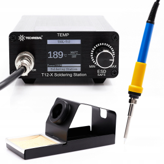 Spájkovačka - Grottoral spájkovanie Iron Kaiwali T12-X OLED 75W 75 W