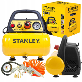 Kompresor - Bezolejový kompresor Stanley DN200/8/6 6 l 8 bar