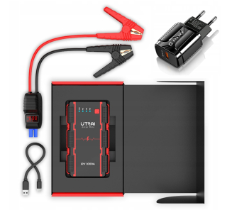 Štartovacie zariadenie Booster - Skok štartéra Powerbank Booster 13000 mAh Štart
