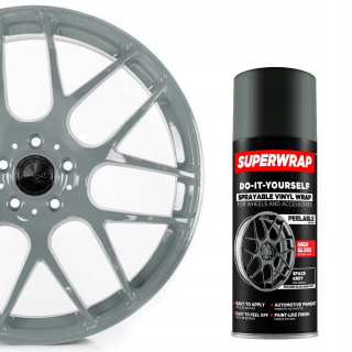 Superwrap priestor šedá vinylová fólia v kvapaline