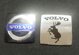 Crazy Elk Emblem Volvo Stal Niemd na grile