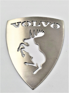 Crazy Elk Emblem Volvo z nehrdzavejúcej ocele S
