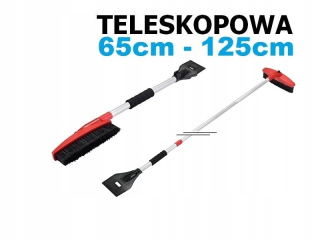 Škrabka, metlička na auto - Teleskopická kefka 3in1 65-125 Bus