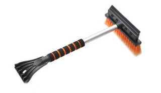 Škrabka, metlička na auto - Škrabka na kefu s zvlnením pre ľadové sklo 73 cm