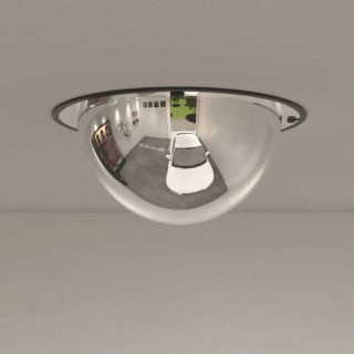 Sférické cestné zrkadlo, 1/2 lopty, Ø40 cm, akryl