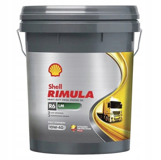 Obal shell rimula R6 LM 10W-40 20L