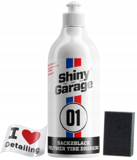 Lesklé garážové pneumatiky s pneumatikami v pneumatikách 500 ml