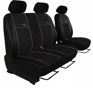 Autopoťahy - Koža 2+1 IVECO Daily 2 3 4 5 až 2014