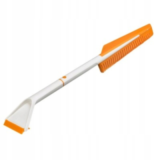 Škrabka, metlička na auto - Fiskars Glass Scraper s kefou 1019352