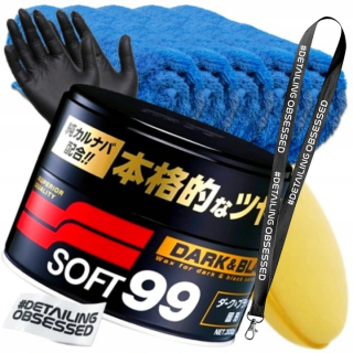 Soft99 Dark & Black Wax Wax s Carnauba 300G