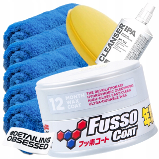 Soft99 fusso Coat 12 mesiacov svetlo farebný vosk 200g