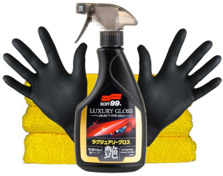 Soft99 Luxusný lesk 500 ml tekutý voskový sprej QD