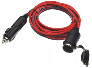 Pevná 16awg ľahší predlžovací kábel 3m 12v 15a