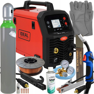 Migomat Welder Tecnomig 205 LCD Synergia Set