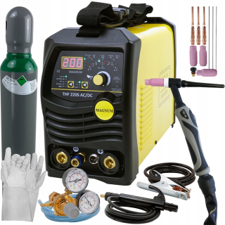 Invertor zvárač Magnum zvárač Tig ac dc Magnum THF 220S ZES 5-200 A