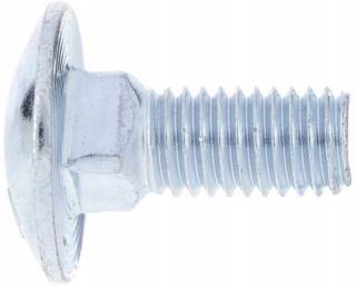 Skrutky - Hradná skrutka Din603 M8x20mm Ocink Class 8.8 /50 ks