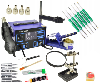 Spájkovačka - HoTair Set351 700 W teplý vzduch spájkovací železo
