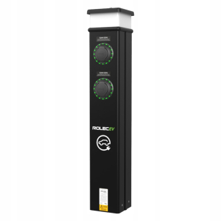 Nabíjacia stanica 2x22kw zásuvka typu 2
