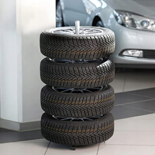 Stojan, držiak na pneumatiky - Stojanový vozík na ráfiky pneumatík Cartrend 1090 P1463