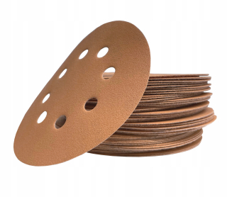 50 × Sunmight Gold Bandpaper CD 125 mm P80 1 ks