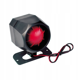 Alarm Siréna 12V 1.2a 105dB hlasná a slušná