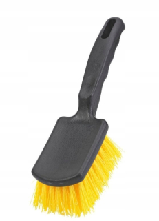 Roll Brush 25 cm zliatinové kolesá vedľa tvrdých vlasov pneumatiky