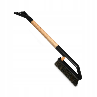 Škrabka, metlička na auto - Futura Buk Brush, rebrované 70 cm